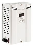 TEPLOCOM ST-400. ФАЗОинверторный стабилизатор для газовых котло(мощность 400 ВА). Металлич.  корпус