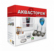 Комплект Аквасторож &quot;Эксперт 1*25 PRO&quot; (1&quot;), проводной, 4 датчика